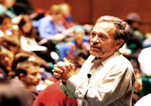 Robert Reich tell college students let the elderly die! 