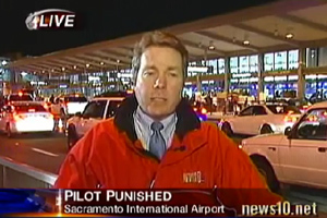 An airline pilot is being disciplined by the Transportation Security Administration for posting video on YouTube pointing out what he believes are serious flaws in airport security.  